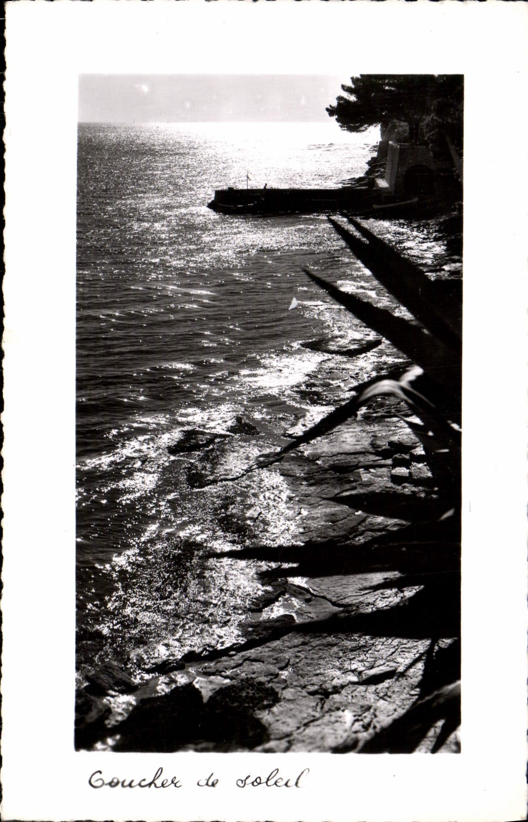 CPM Coucher de soleil 