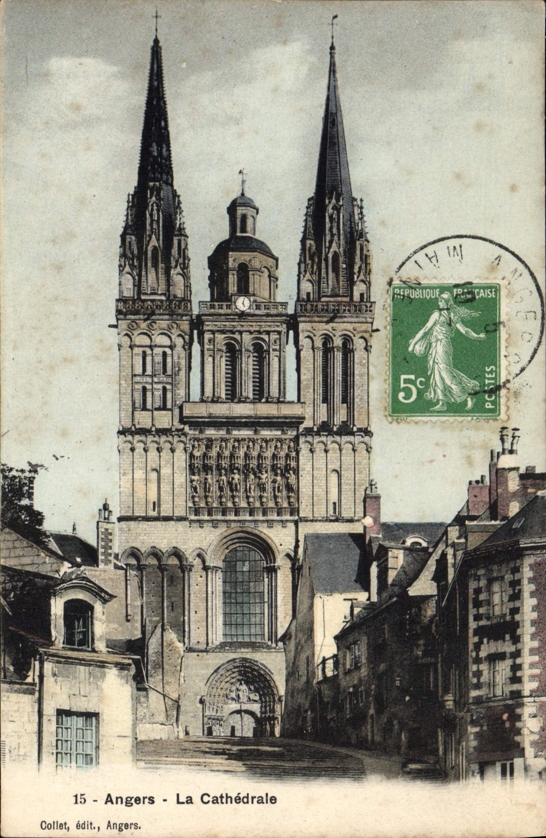 CPA Angers La Cathedrale