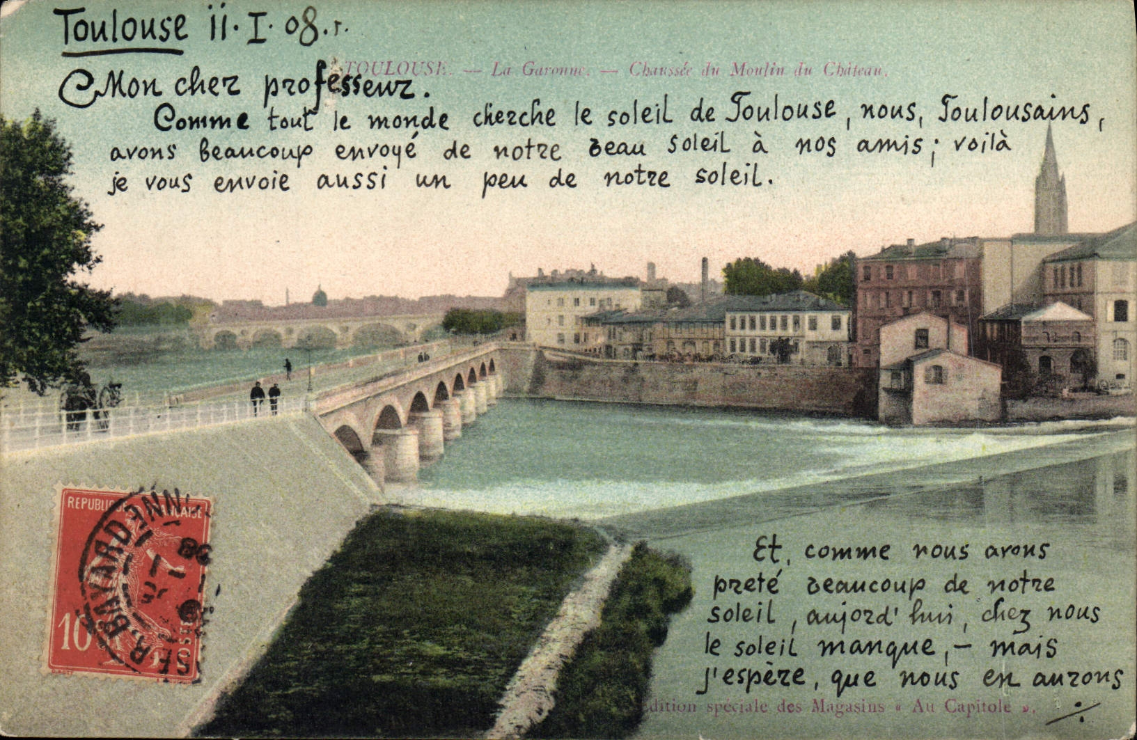 CPA Toulouse La Garonne 