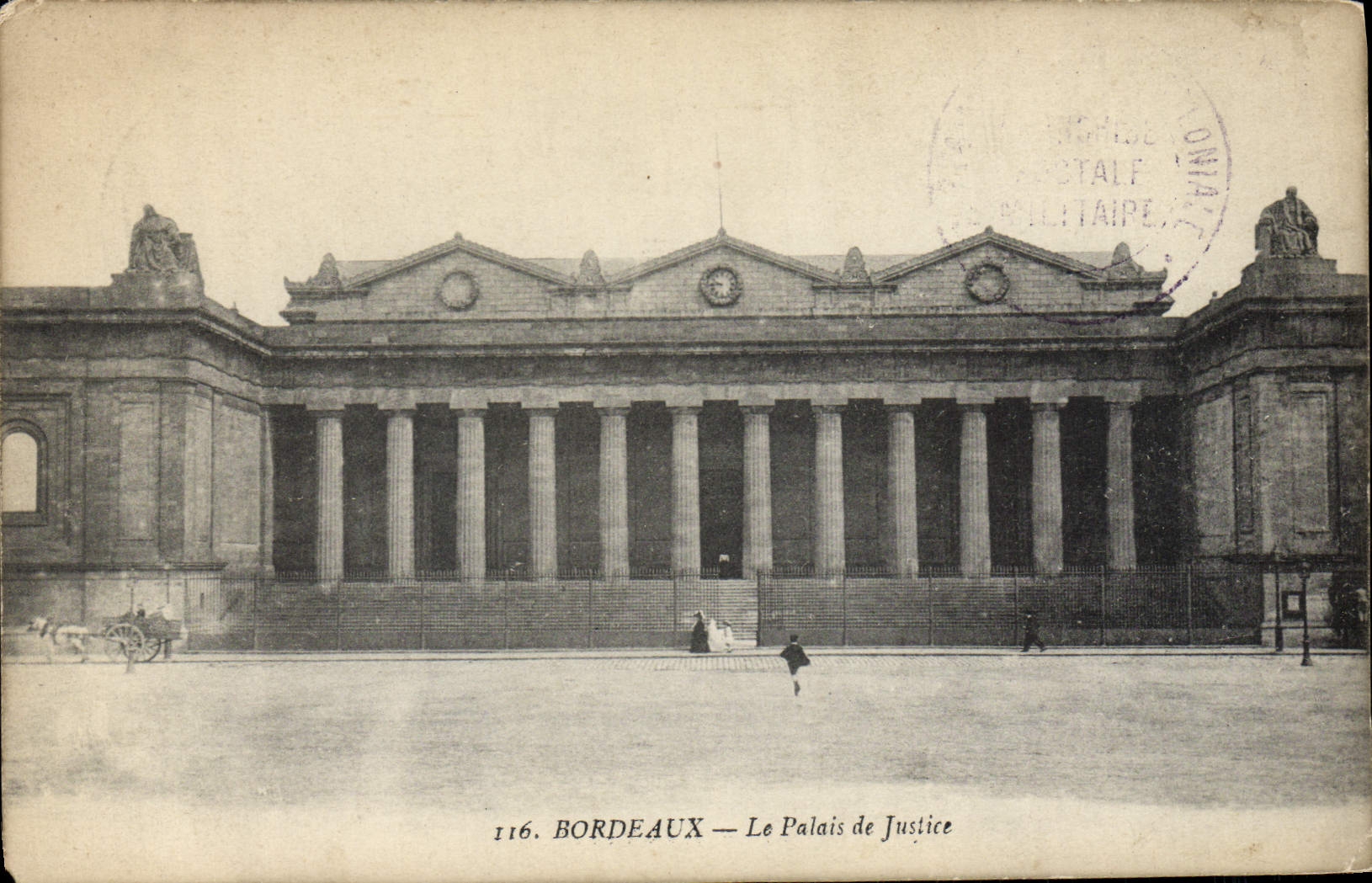 CPA Bordeaux Le Palais de Justice