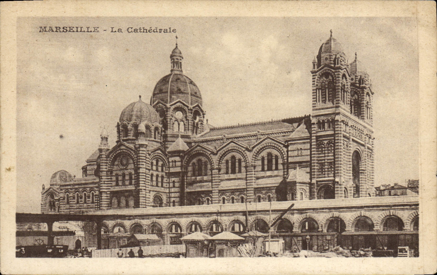 CPA Marseille La Cathedrale