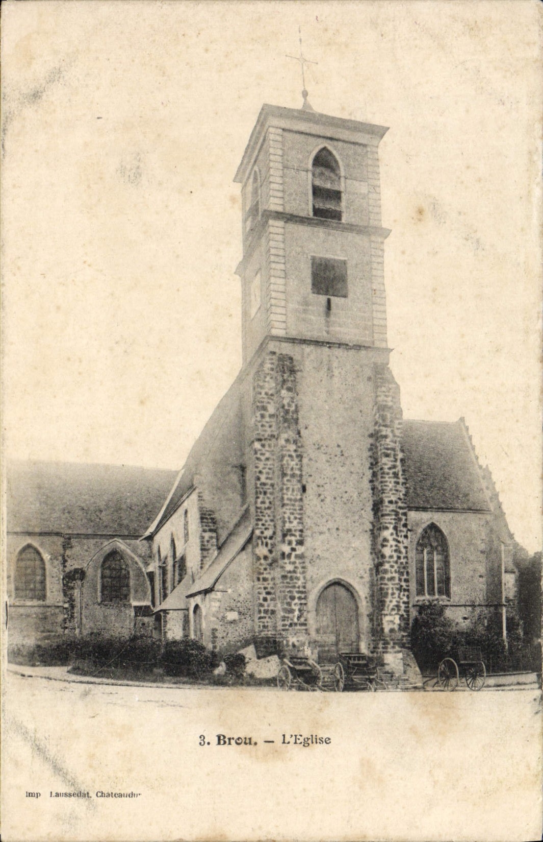 CPA Brou L'Eglise