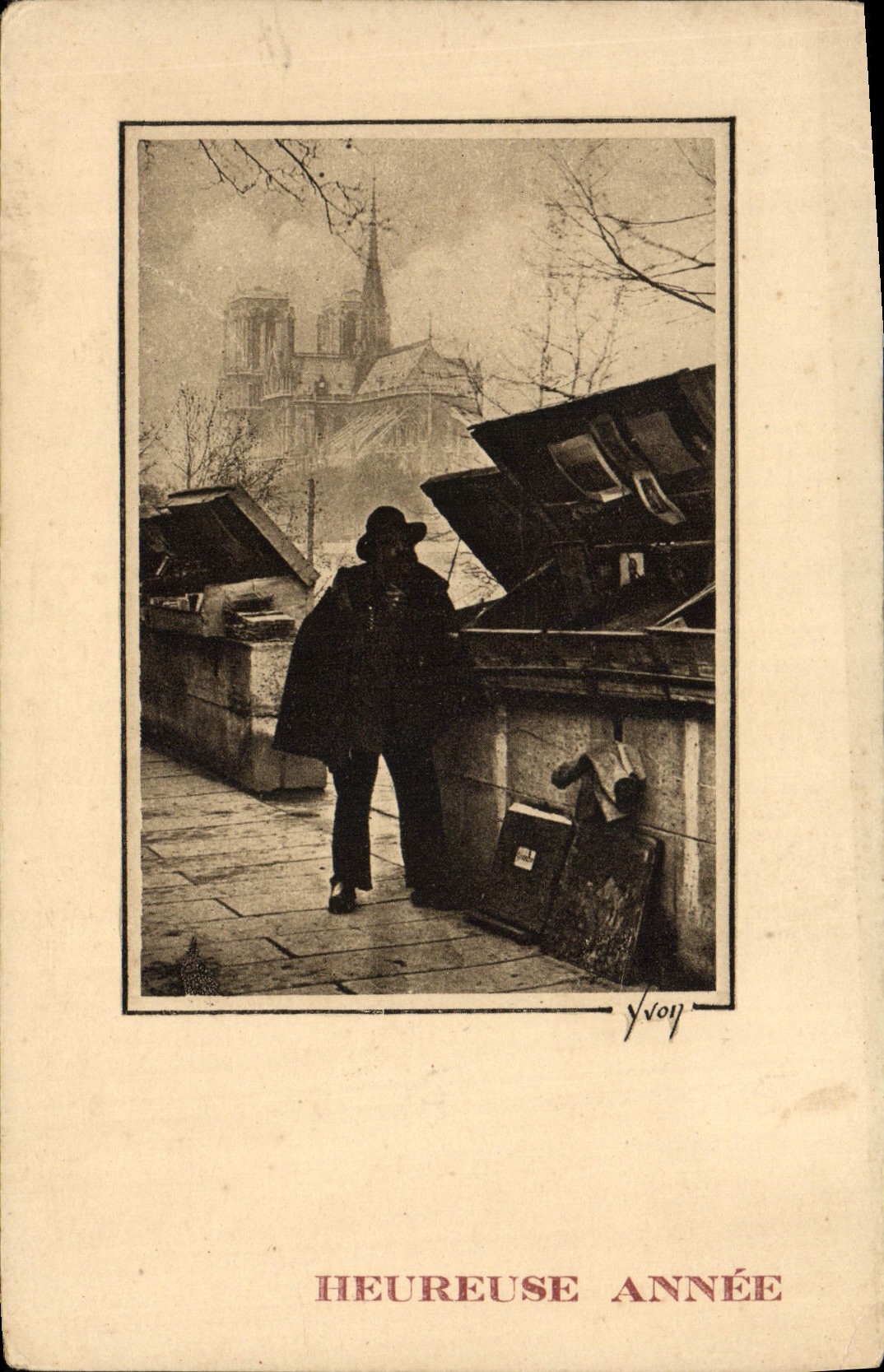 CPA Paris Notre Dame Bouquinistes