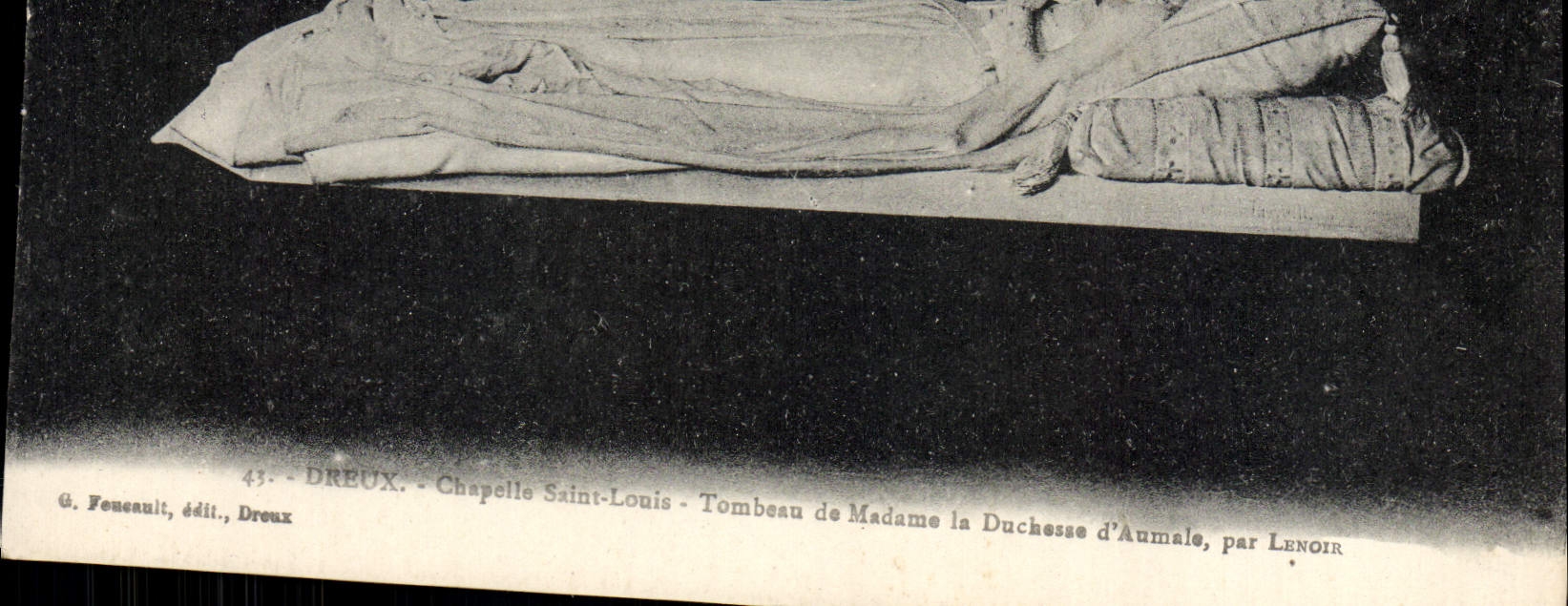 CPA Dreux Chapelle Saint Louis Tombeau de la duchesse d'Aumale par Lenoir