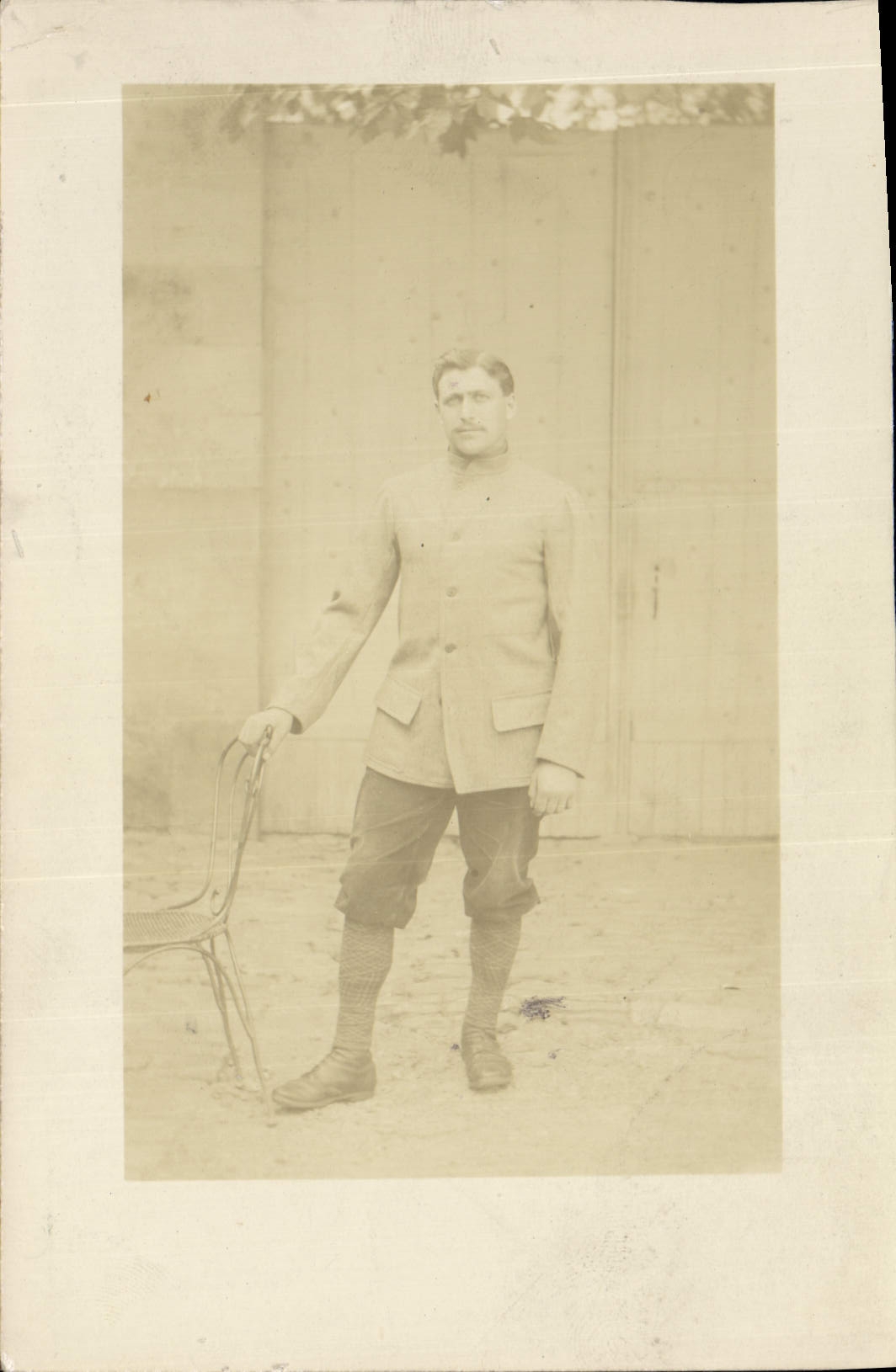 CARTE PHOTO Soldat Militaria