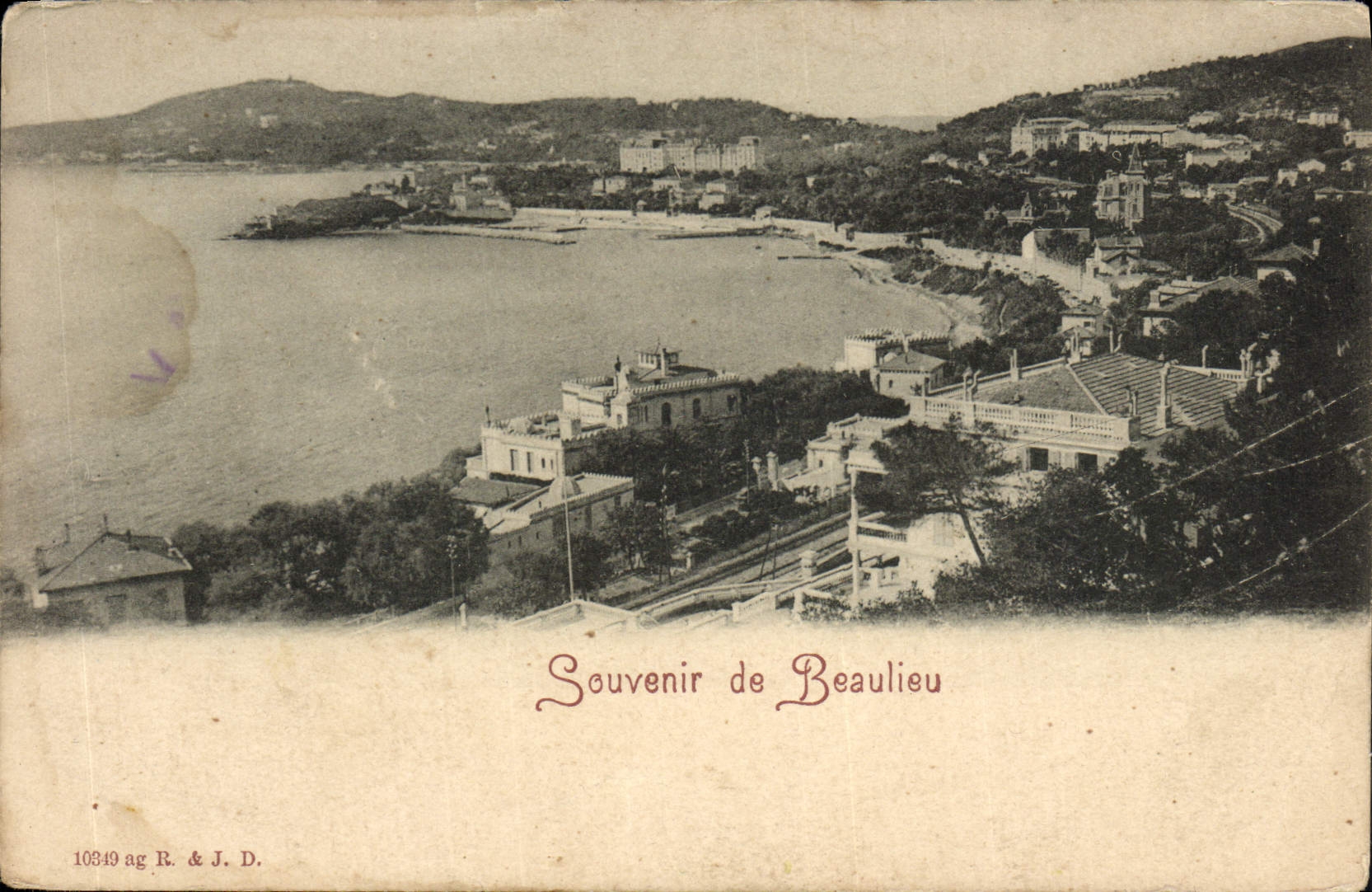 CPA Souvenir De Beaulieu