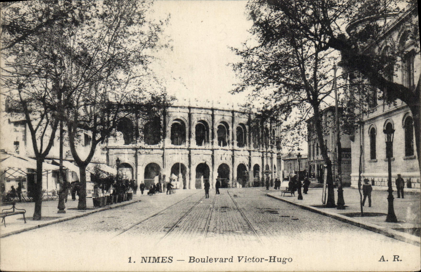 CPA Nimes Boulevard Victor Hugo