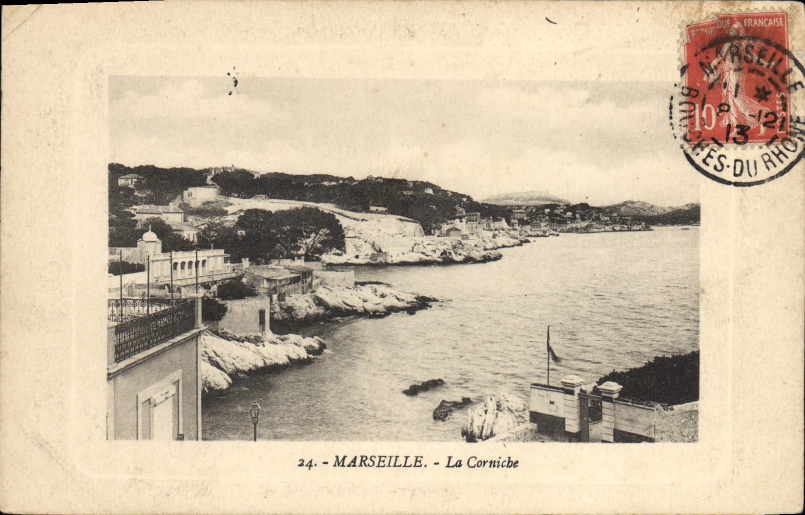 CPA Marseille La Corniche