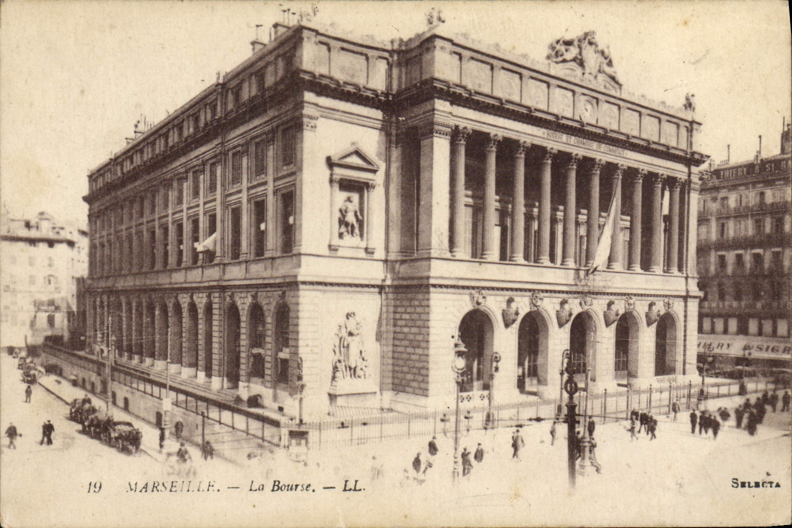 CPA Marseille La Bourse