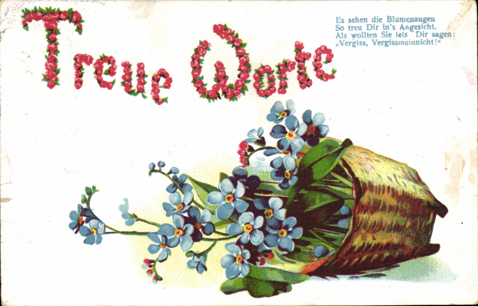 CPA Fantaisie Fleurs