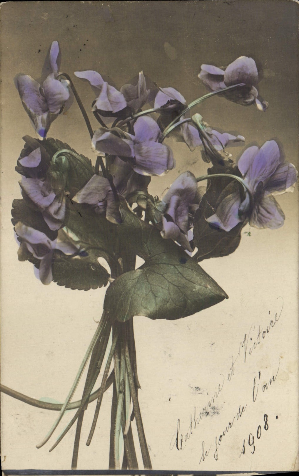 CPA Fantaisie Fleurs 