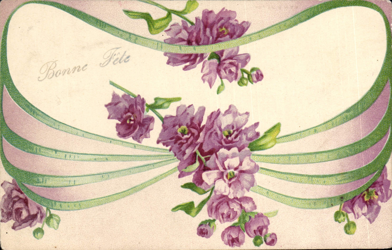CPA Fantaisie Fleurs