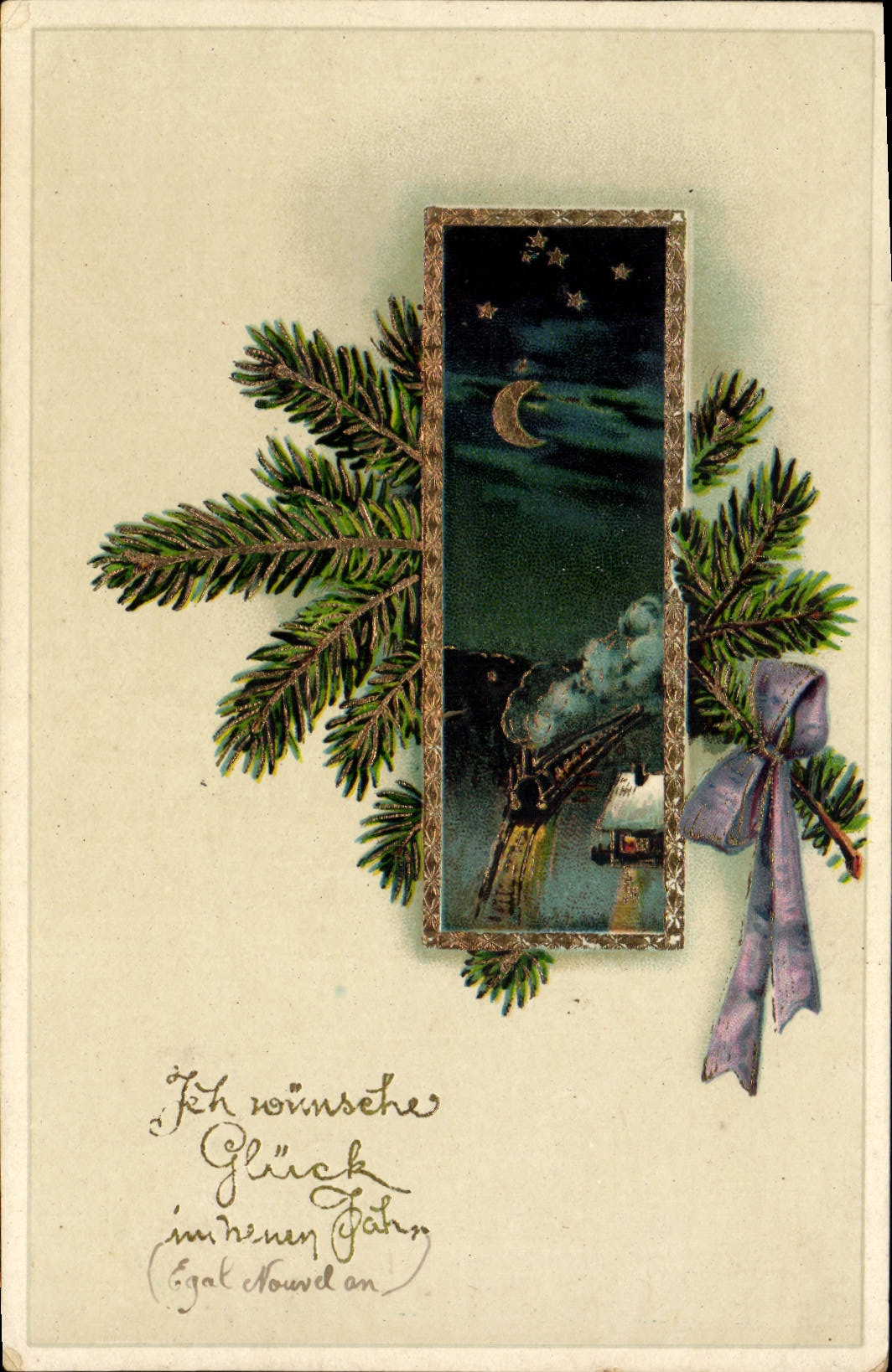 CPA Fantaisie Nouvel an