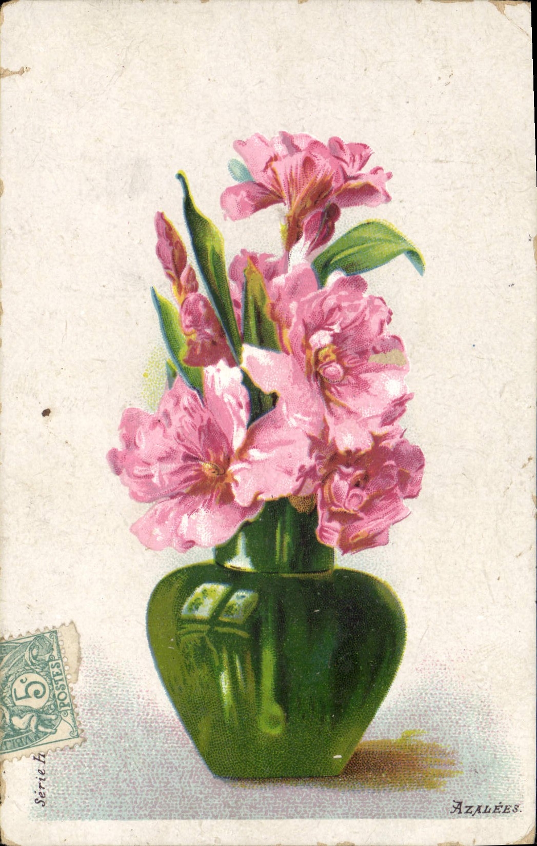 CPA Fantaisie Fleurs