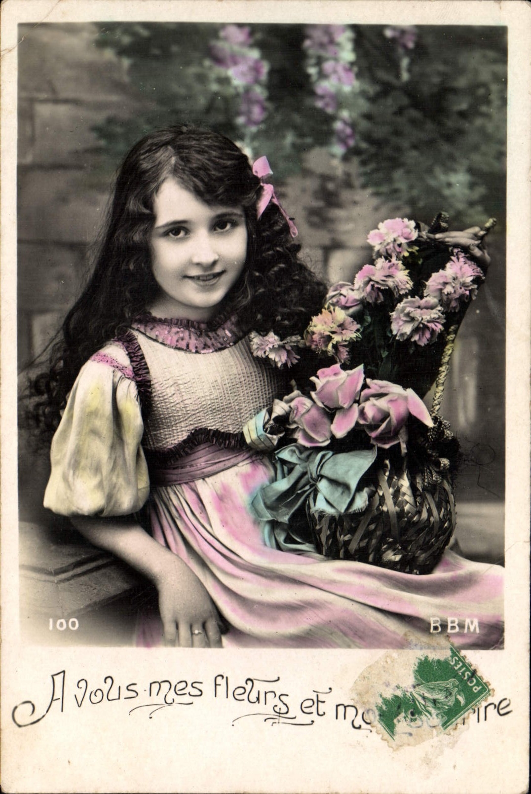 VINTAGE POSTCARD Fantasy Child