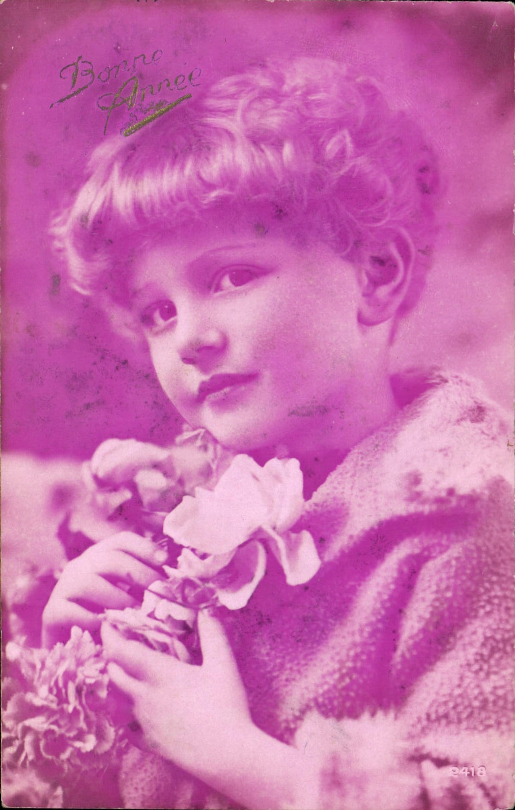 VINTAGE POSTCARD Fantasy Child
