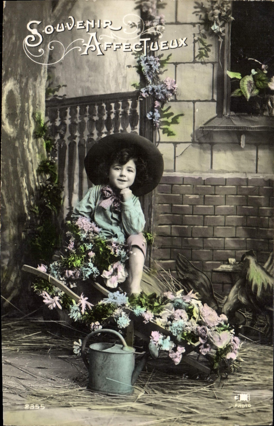 VINTAGE POSTCARD Fantasy Child
