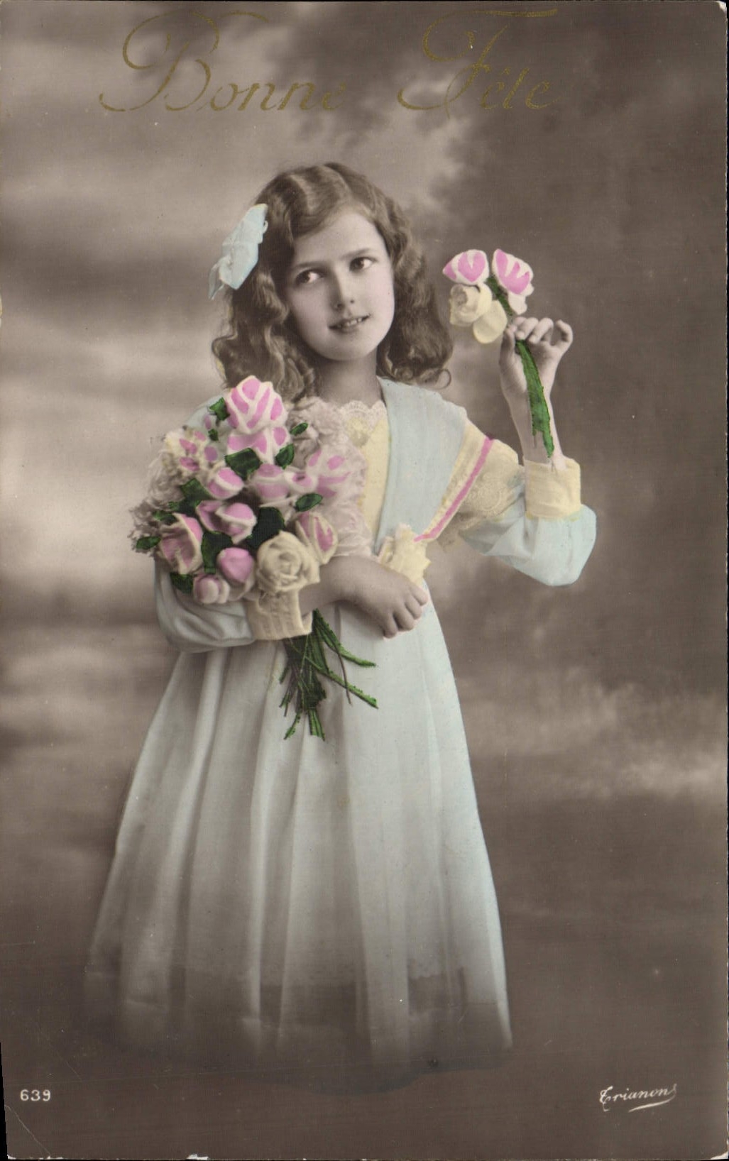 VINTAGE POSTCARD Fantasy Child