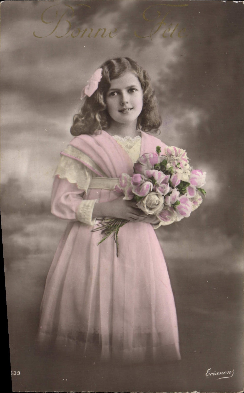 VINTAGE POSTCARD Fantasy Child