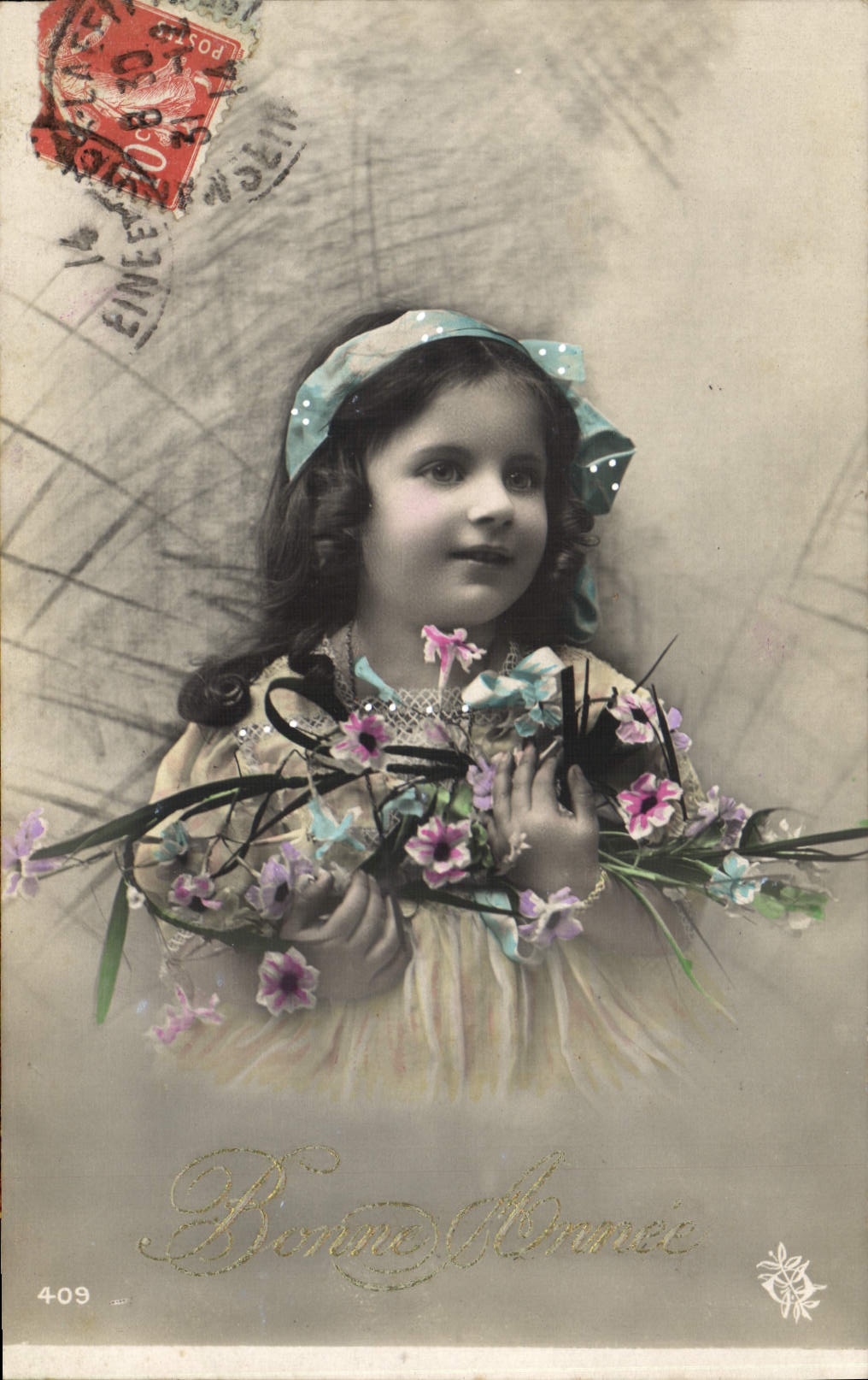 VINTAGE POSTCARD Fantasy Child