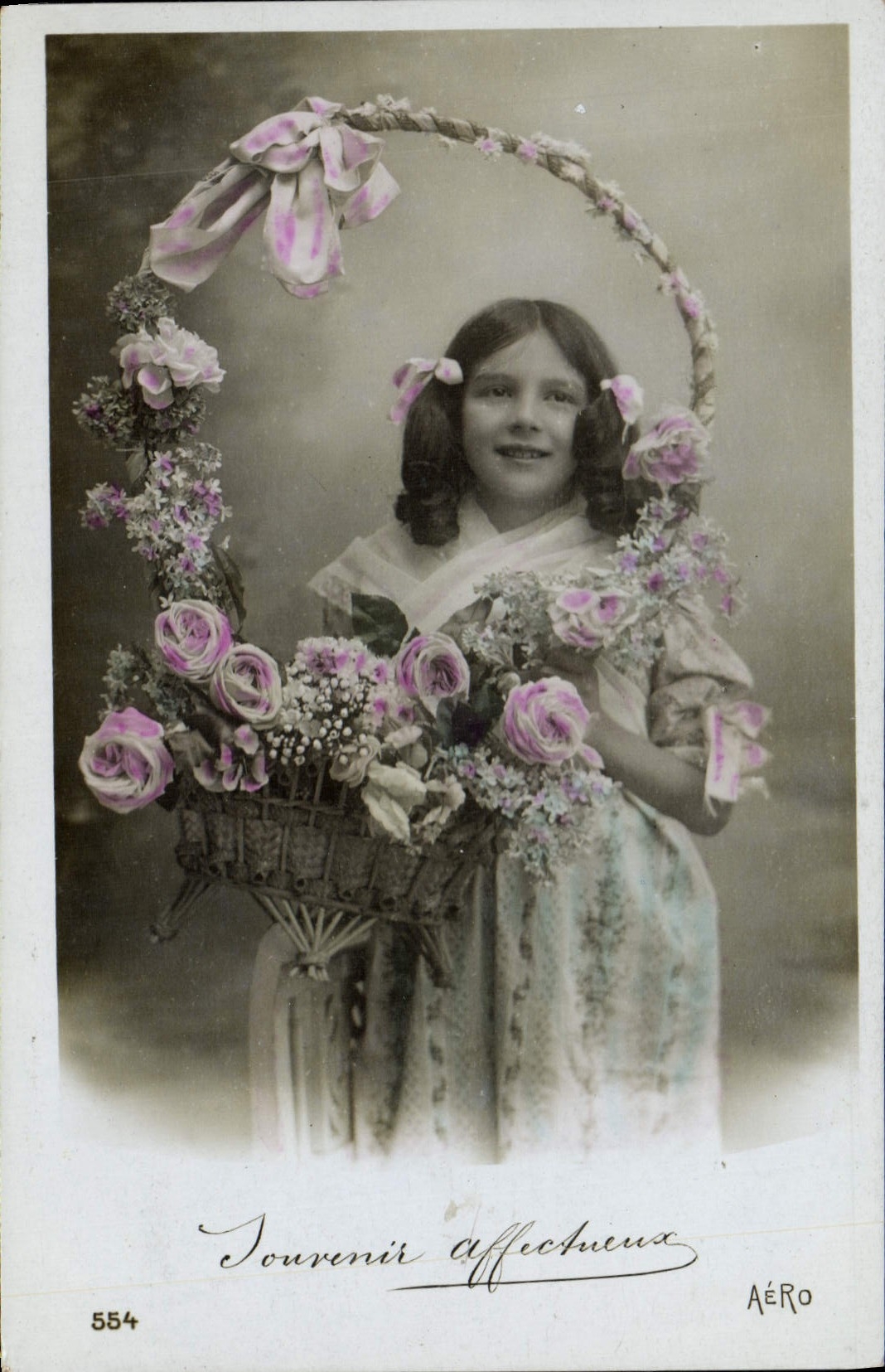 VINTAGE POSTCARD Fantasy Child