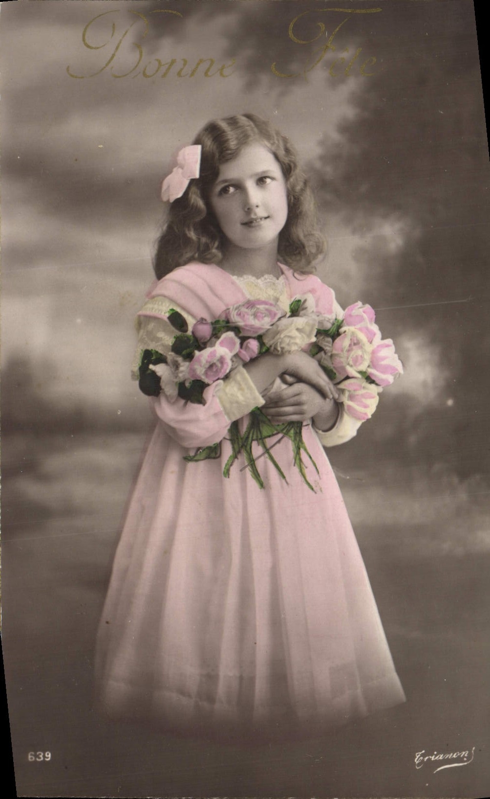 VINTAGE POSTCARD Fantasy Child