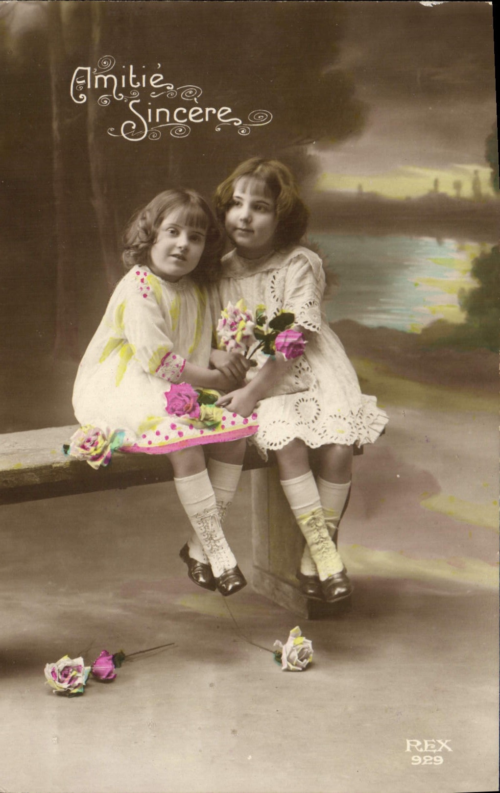 VINTAGE POSTCARD Fantasy Children