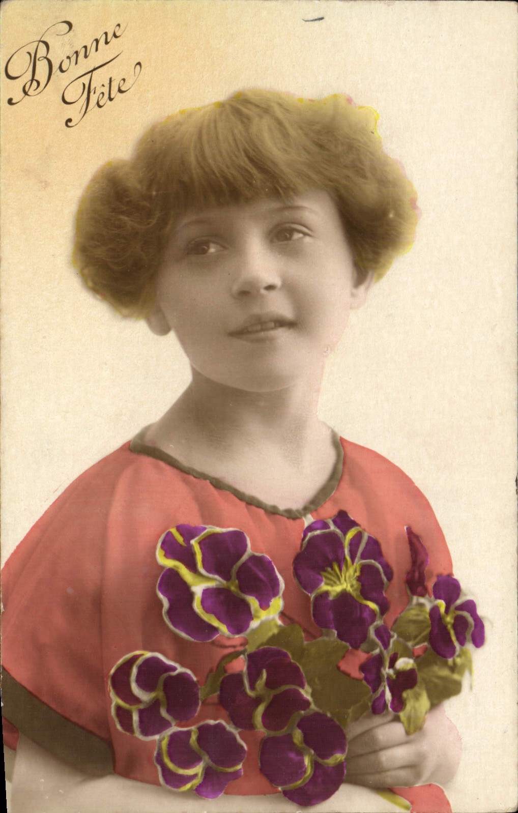 VINTAGE POSTCARD Fantasy Child