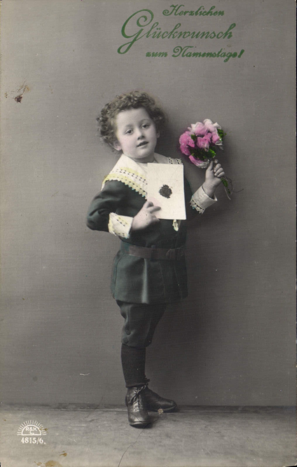 VINTAGE POSTCARD Fantasy Child