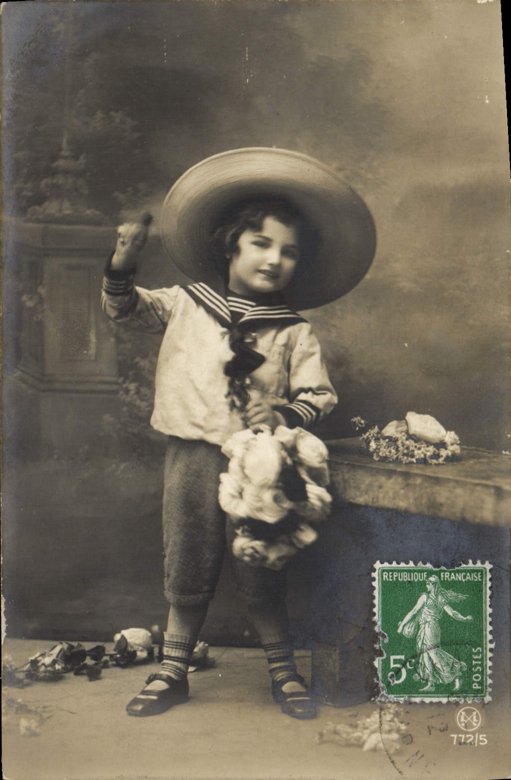 VINTAGE POSTCARD Fantasy Child