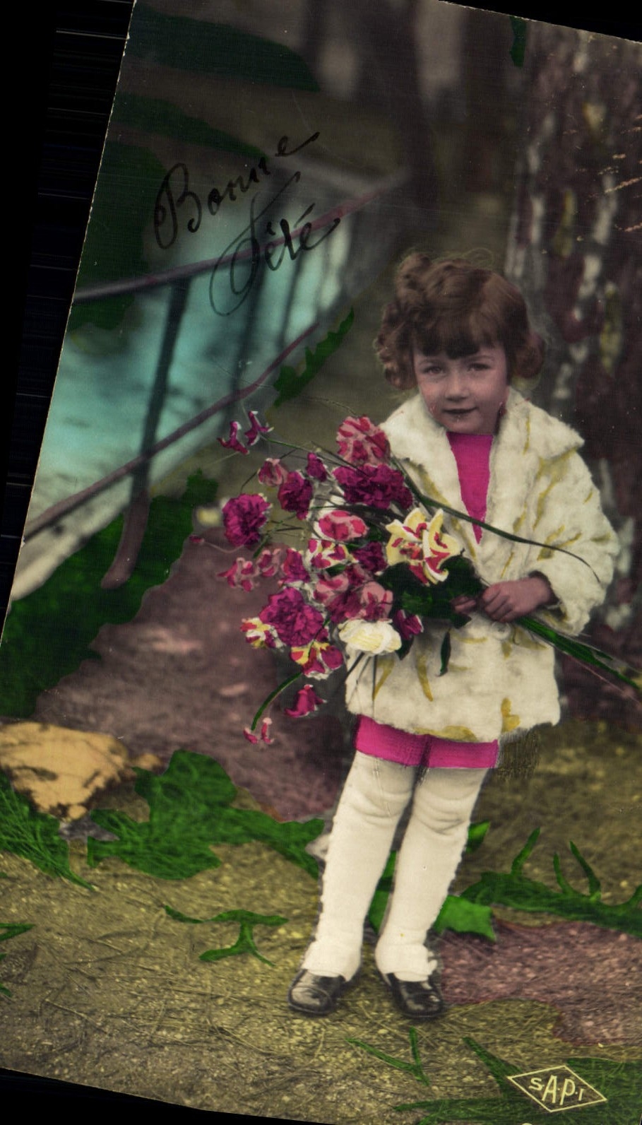 VINTAGE POSTCARD Fantasy Child