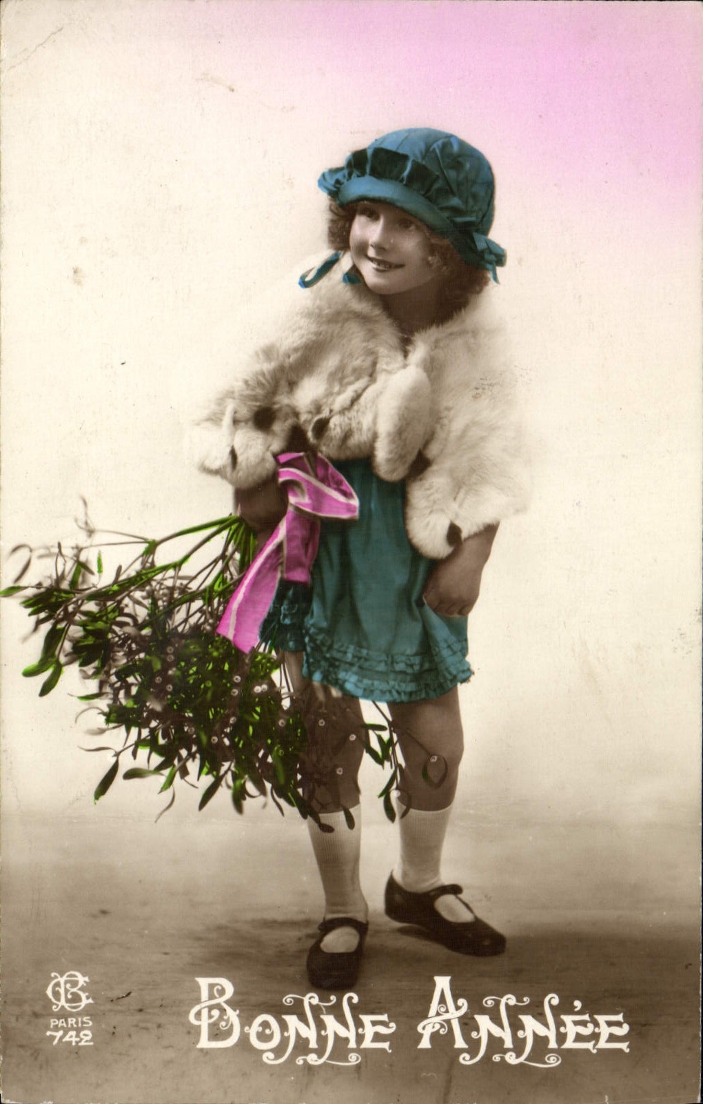 VINTAGE POSTCARD Fantasy Child