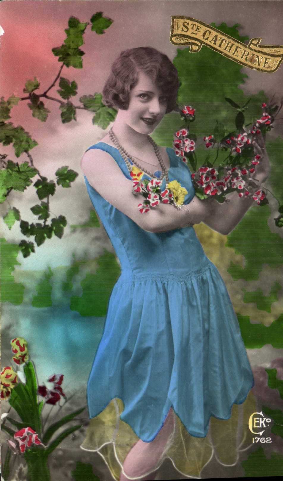 CPA Fantaisie Femme Catherine