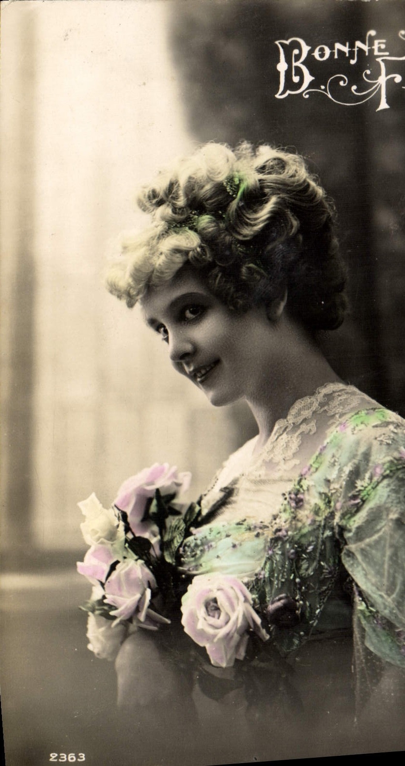 VINTAGE POSTCARD Fantasy Woman