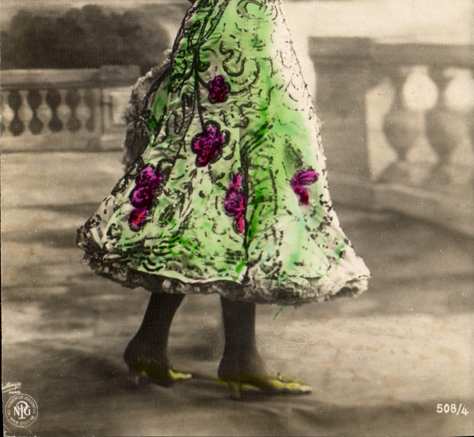 VINTAGE POSTCARD Fantasy Woman