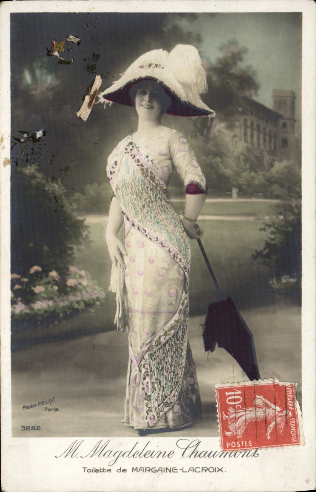 CPA Fantaisie Femme Magdeleine Chaumont Toilette de Margaine Lacroix 