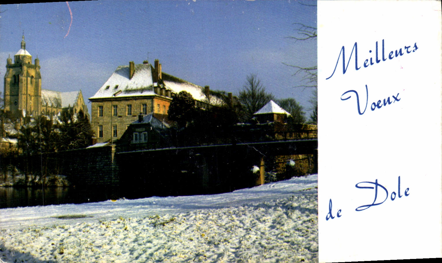 MODERN CARD Meilleurs Wishes of Pares