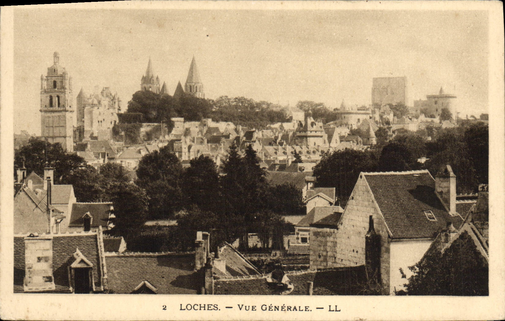 VINTAGE POSTCARD Loaches View