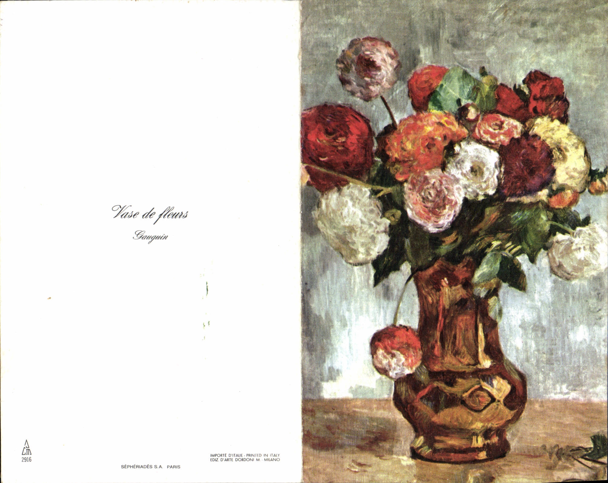 CPM Fleurs Vase De Flems