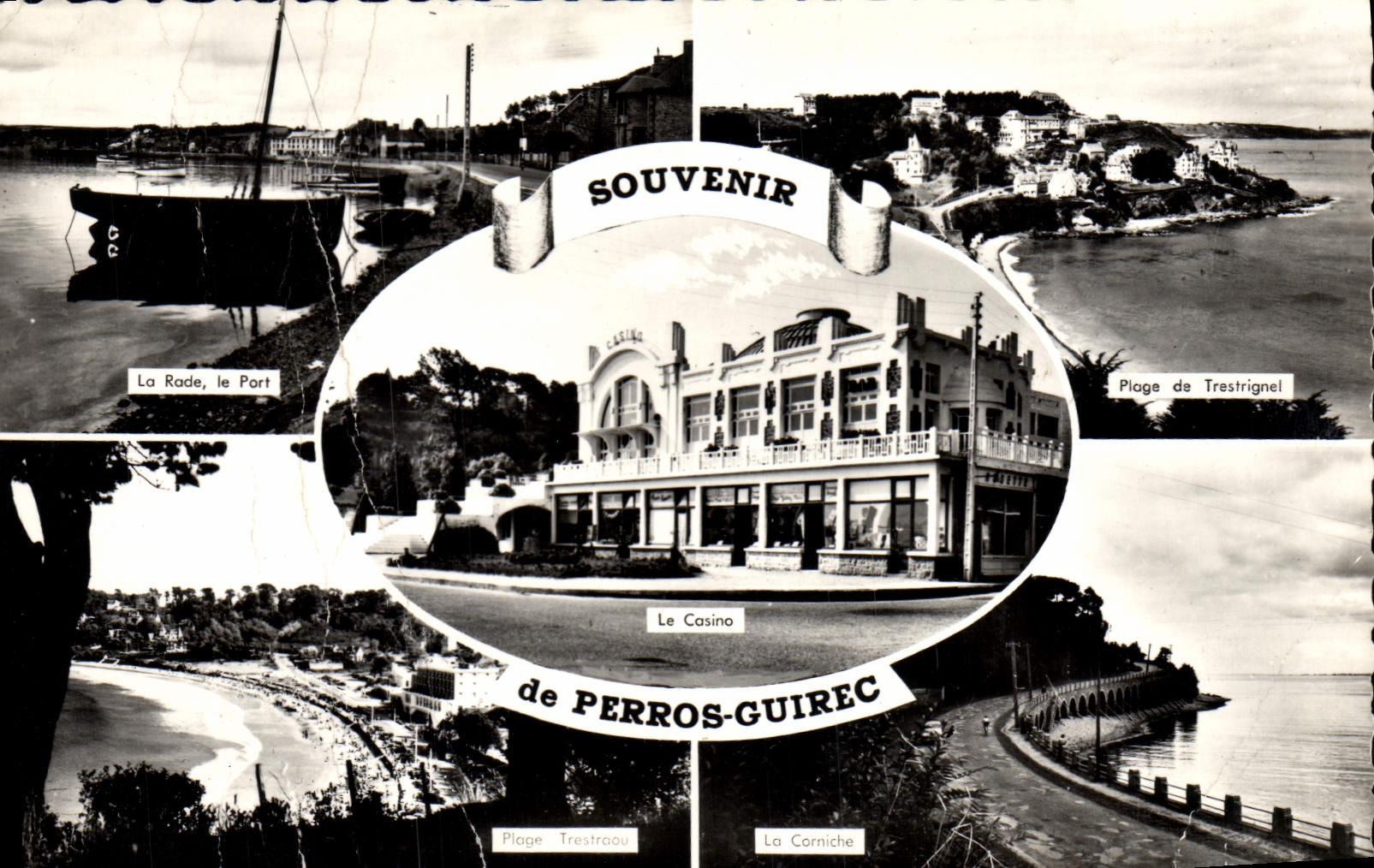 CPM Perros Guirec La rade Trestrignel