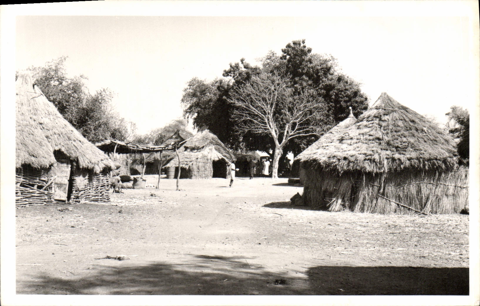 VINTAGE POSTCARD Africa (chart toilee)