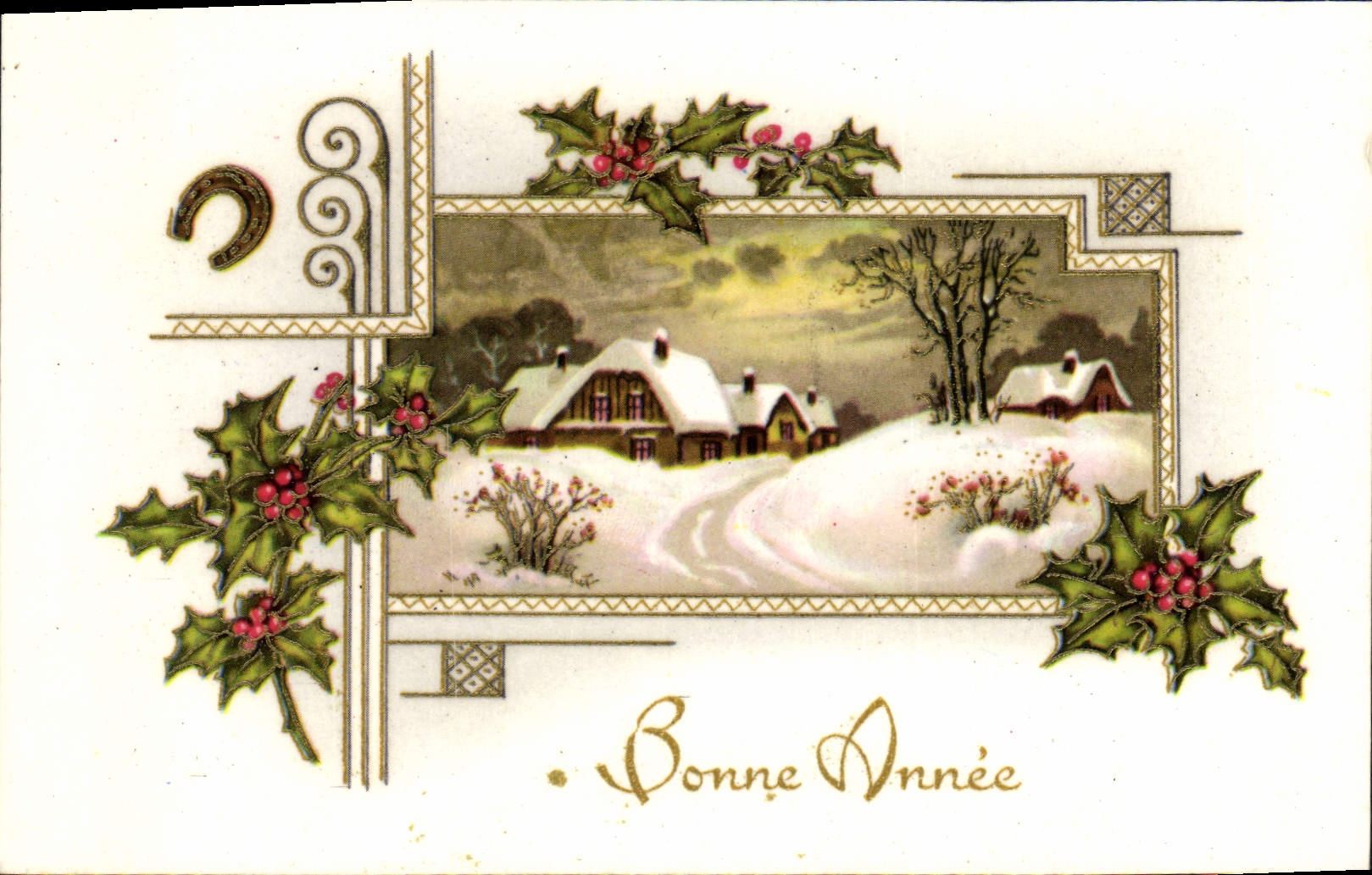 MODERN CARD Fantasy Happy New Year