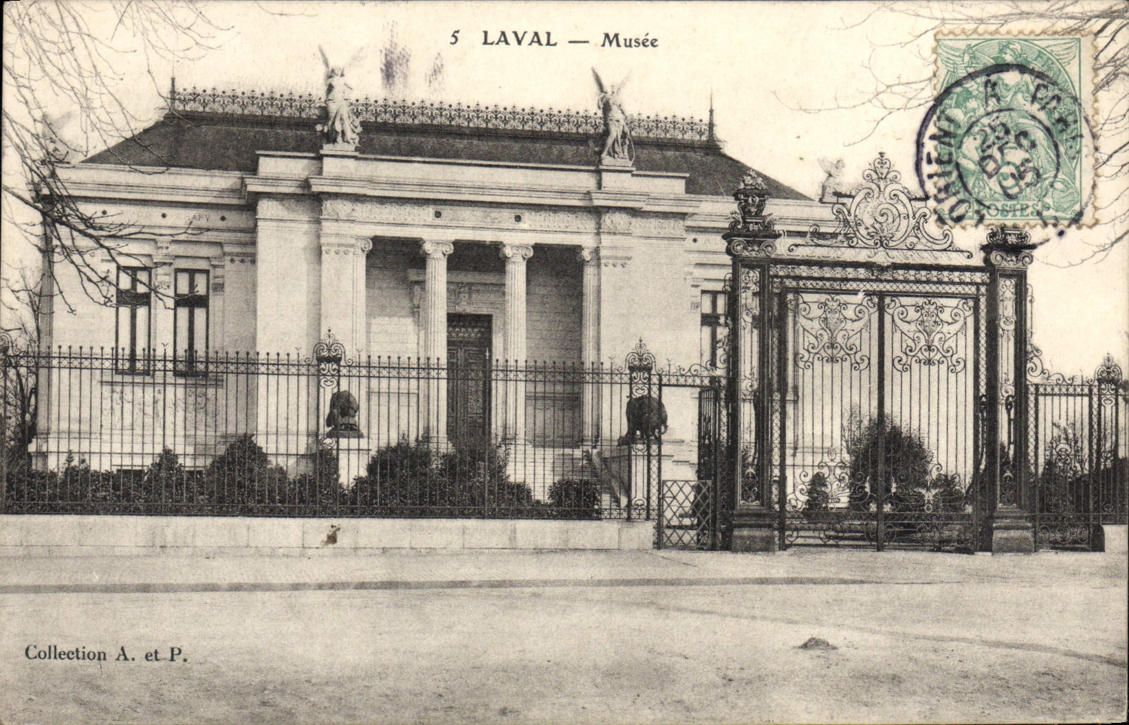 Museo de Laval de la POSTAL de la VENDIMIA