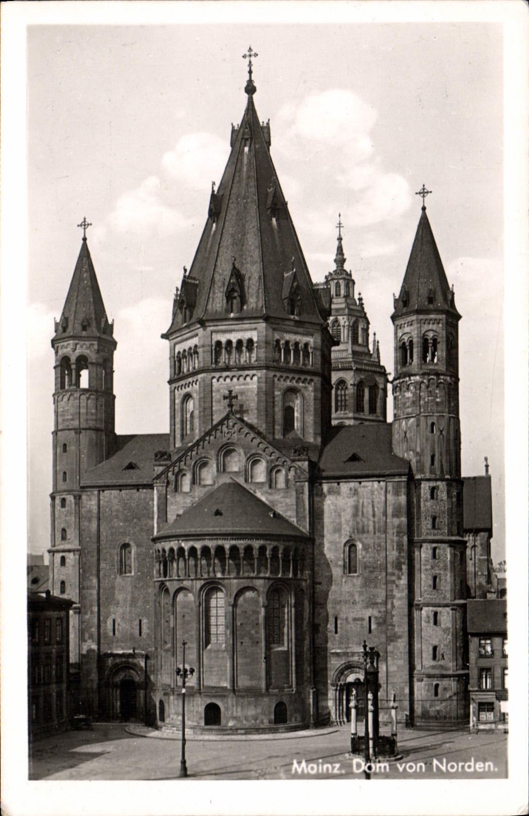 POSTAL MODERNA Dom Von Norden de Maguncia