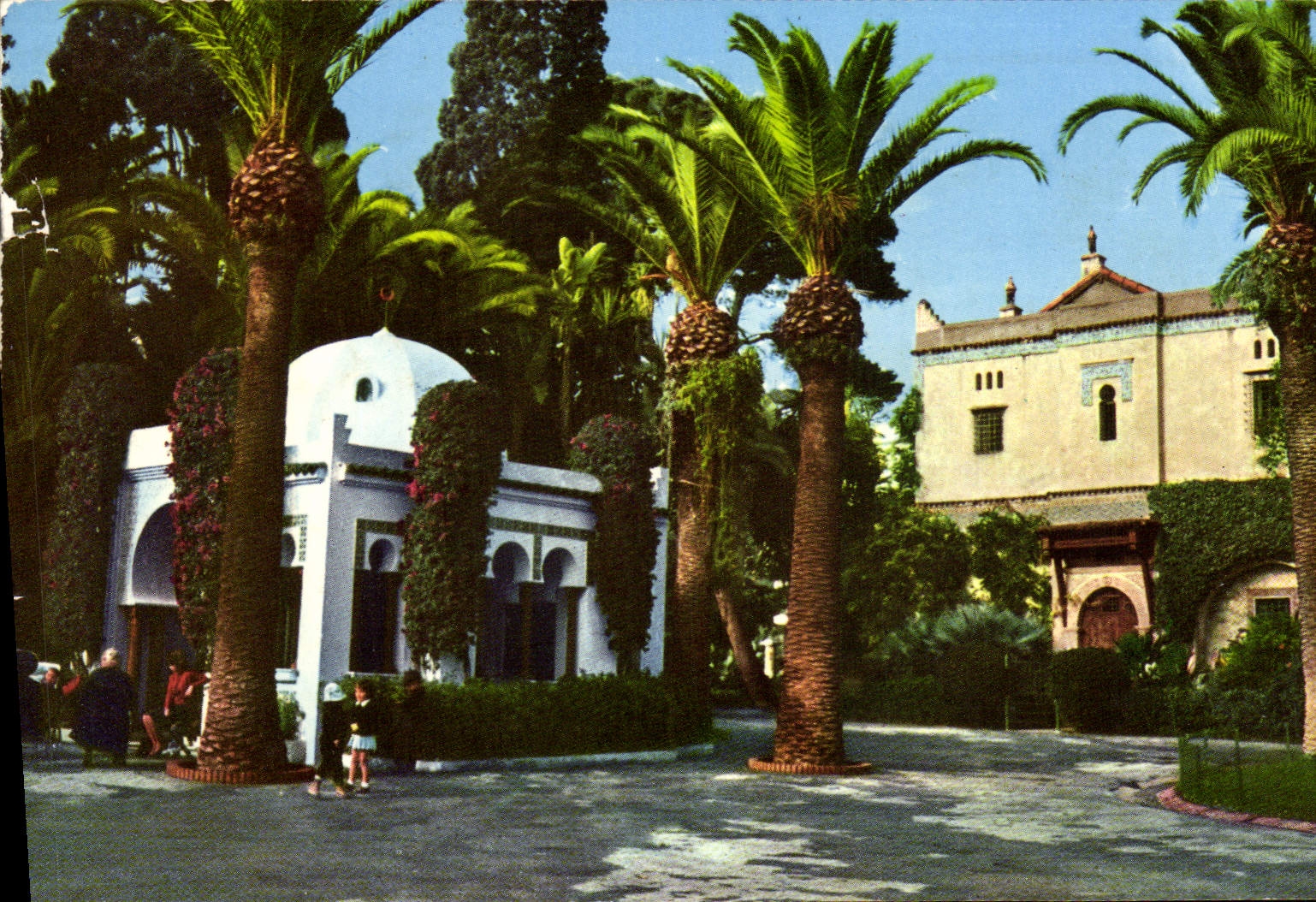 POSTAL MODERNA parque de Argel de libertad