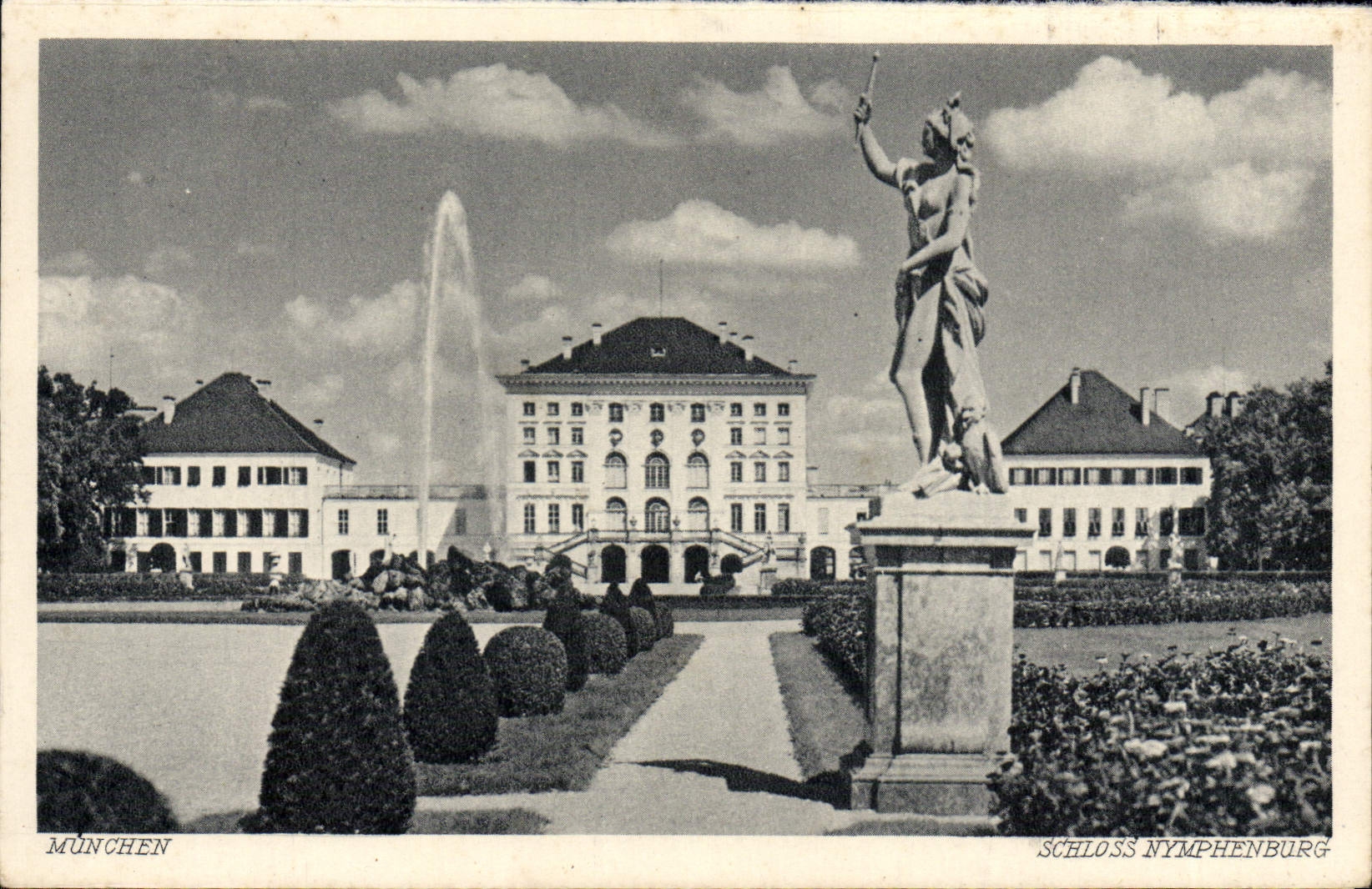 CPA Munchen Schloss Nymphenburg