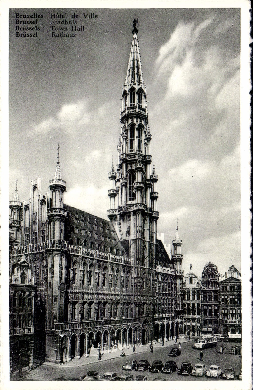 MODERN CARD Brussels Town hall