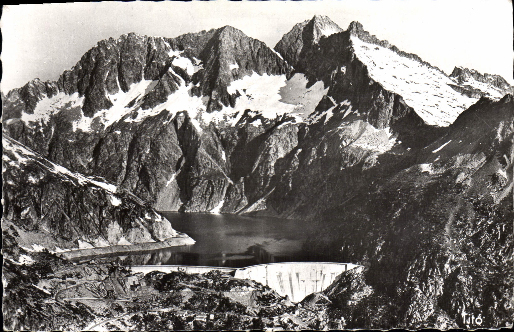 CPM Vallee D'Aure Massif Du Neouvielle Lac et barrage de Cap de long 