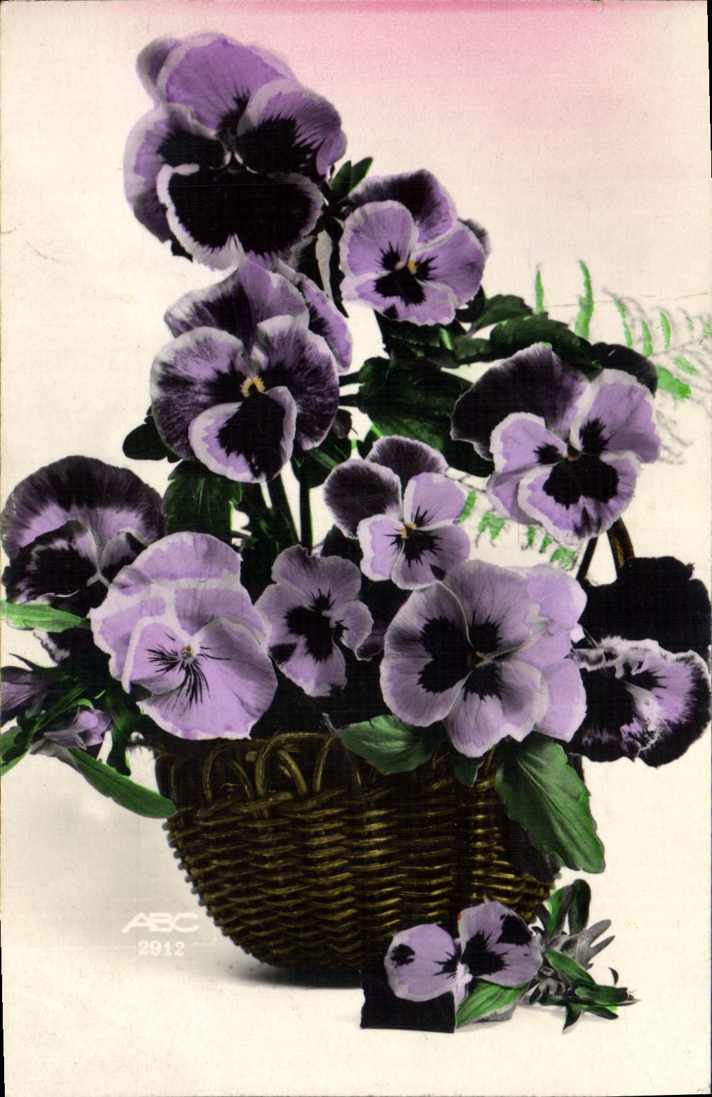 VINTAGE POSTCARD Flowers