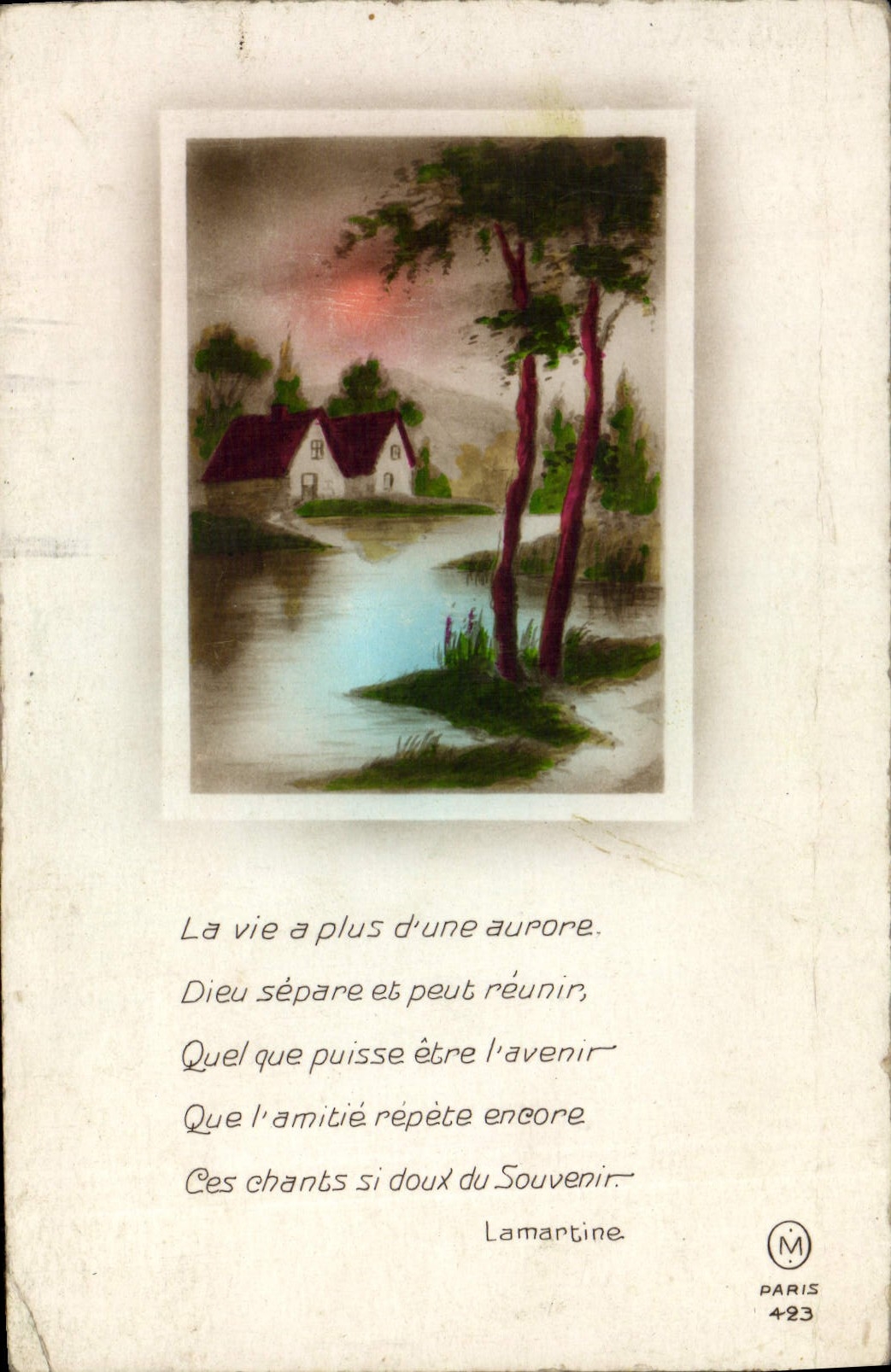 VINTAGE POSTCARD Fantasy